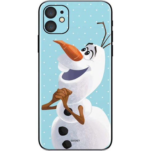 Disney Frozen Olaf Polka Dots iPhone 11 Skin