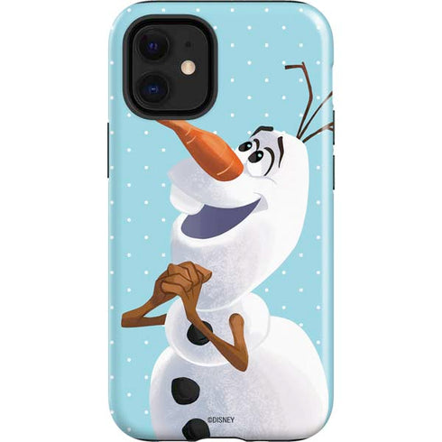 Disney Frozen Olaf Polka Dots iPhone 12 Mini Impact Case