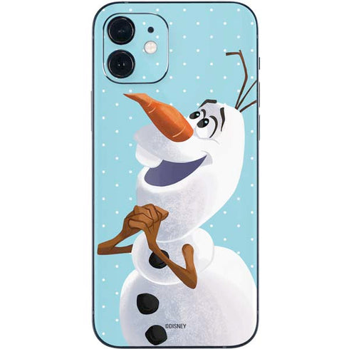 Disney Frozen Olaf Polka Dots iPhone 12 Mini Skin