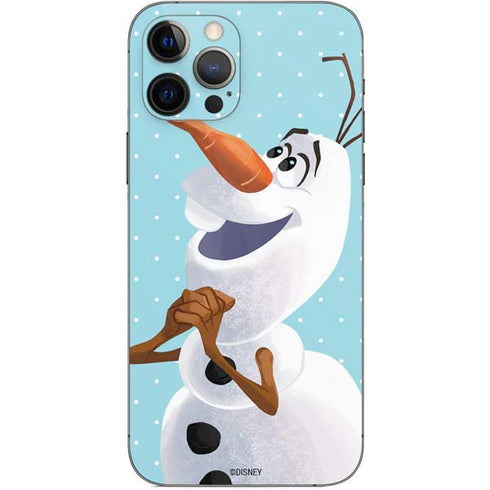Disney Frozen Olaf Polka Dots iPhone 12 Pro Skin