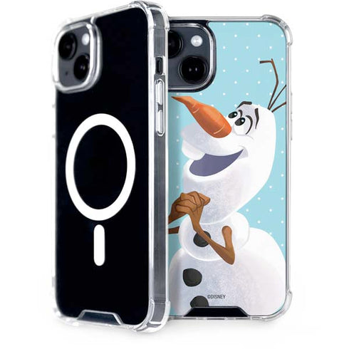 Disney Frozen Olaf Polka Dots iPhone 13 MagSafe Case