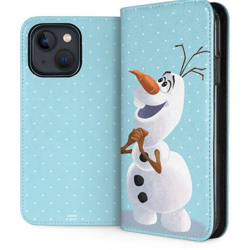 Disney Frozen Olaf Polka Dots iPhone 14 Folio Case
