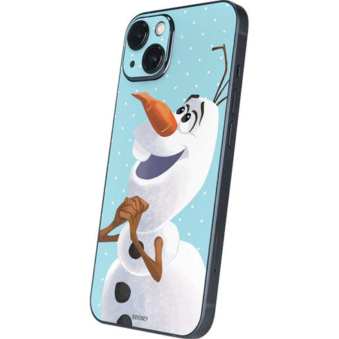 Disney Frozen Olaf Polka Dots iPhone 14 Plus Skin
