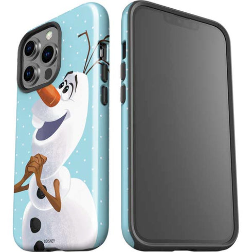 Disney Frozen Olaf Polka Dots iPhone 14 Pro Impact Case