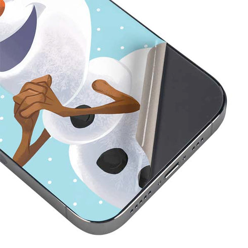Disney Frozen Olaf Polka Dots iPhone 14 Pro Skin