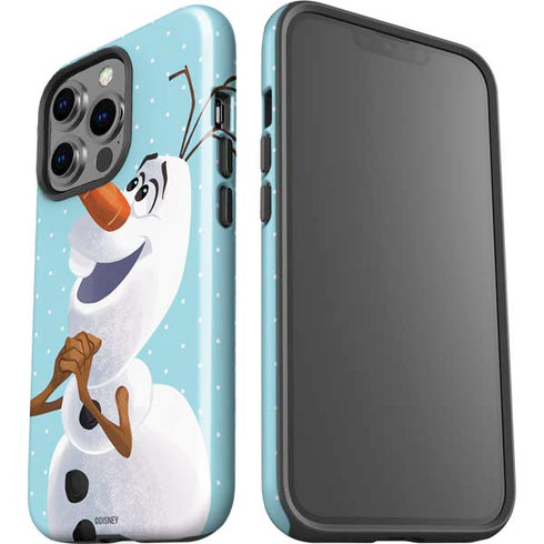 Disney Frozen Olaf Polka Dots iPhone 15 Pro Impact Case