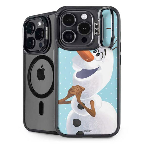 Disney Frozen Olaf Polka Dots iPhone 15 Pro Kickstand Case
