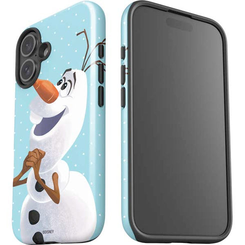 Disney Frozen Olaf Polka Dots iPhone 16 Impact Case