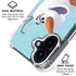 Disney Frozen Olaf Polka Dots iPhone 16 Plus Clear Case