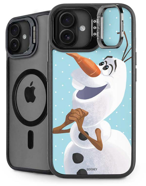 Disney Frozen Olaf Polka Dots iPhone 16 Plus Kickstand Case