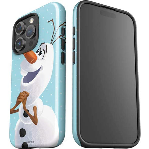 Disney Frozen Olaf Polka Dots iPhone 16 Pro Impact Case