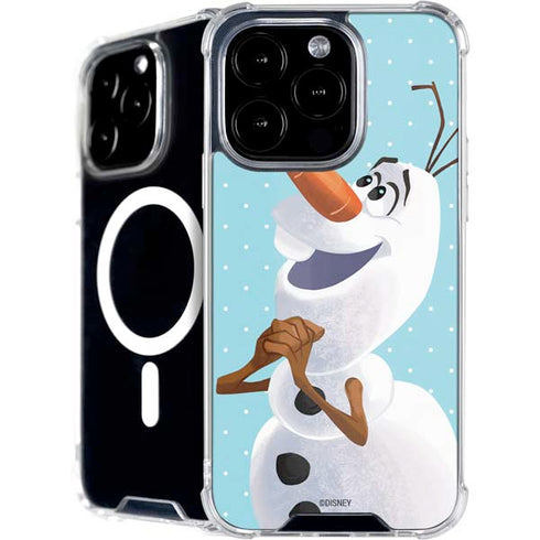 Disney Frozen Olaf Polka Dots iPhone 16 Pro MagSafe Case