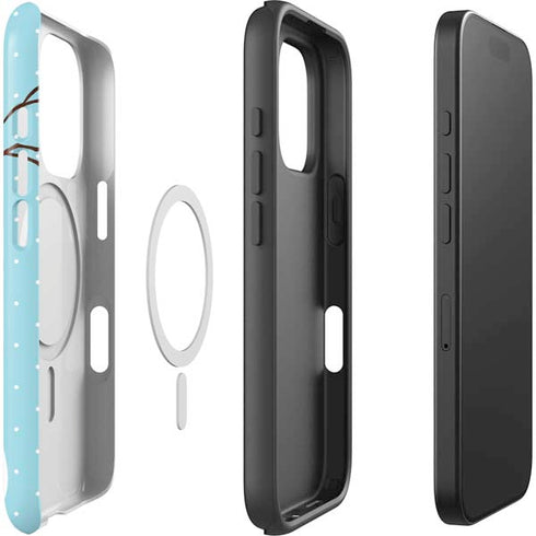 Disney Frozen Olaf Polka Dots iPhone 16 Pro Magsafe Impact Case