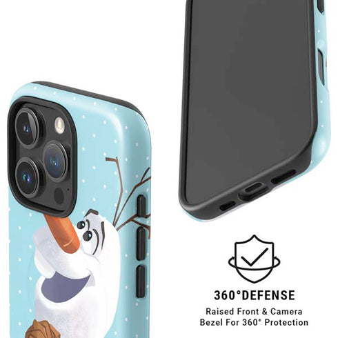 Disney Frozen Olaf Polka Dots iPhone 16 Pro Magsafe Impact Case