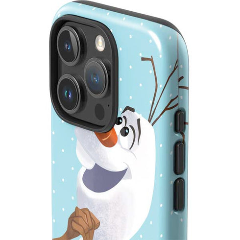 Disney Frozen Olaf Polka Dots iPhone 16 Pro Max Impact Case