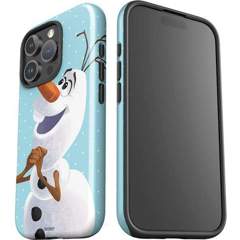 Disney Frozen Olaf Polka Dots iPhone 16 Pro Max Impact Case