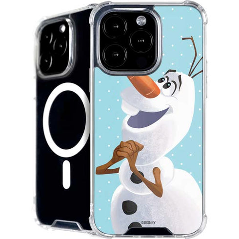 Disney Frozen Olaf Polka Dots iPhone 16 Pro Max MagSafe Case