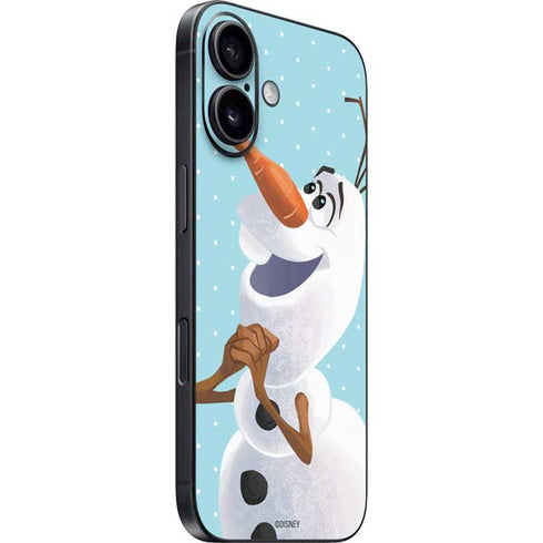 Disney Frozen Olaf Polka Dots iPhone 16 Skin