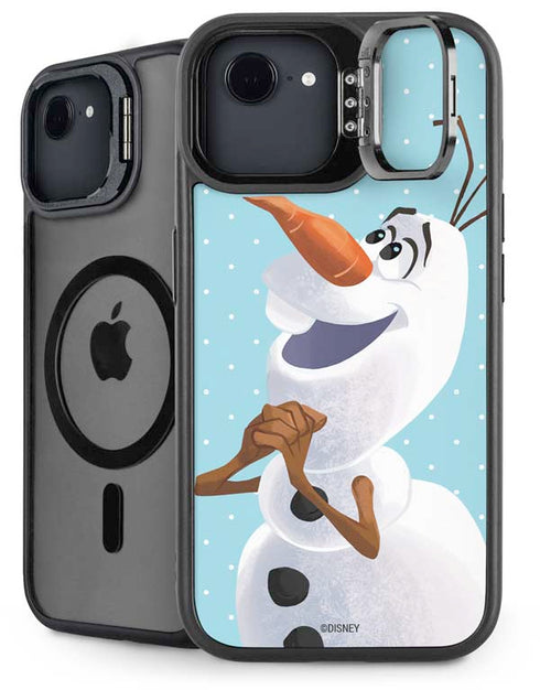 Disney Frozen Olaf Polka Dots iPhone 16e Kickstand Case