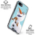 Disney Frozen Olaf Polka Dots iPhone 16e Clear Case