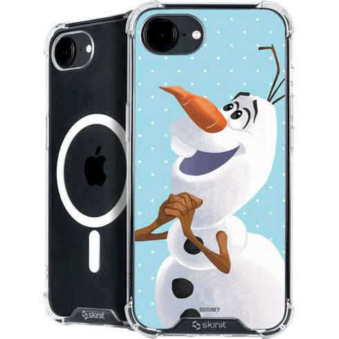 Disney Frozen Olaf Polka Dots iPhone 16e MagSafe Case