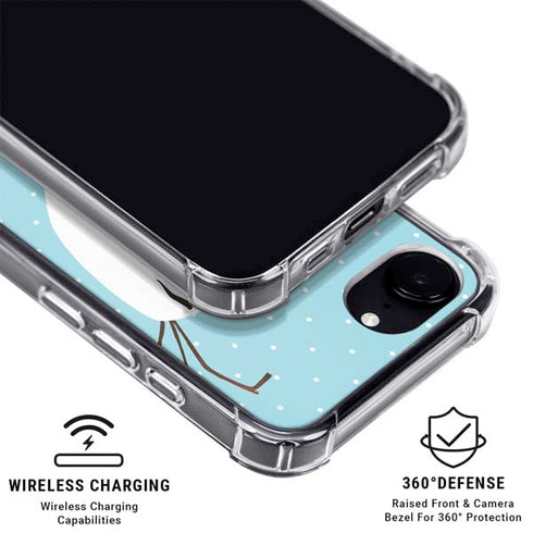 Disney Frozen Olaf Polka Dots iPhone 16e MagSafe Case