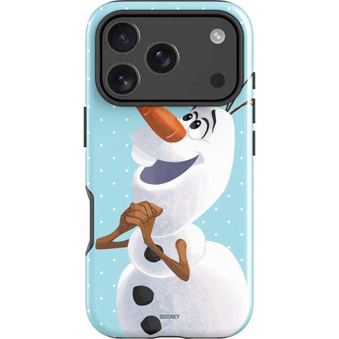 Disney Frozen Olaf Polka Dots iPhone 18 Pro Impact Case