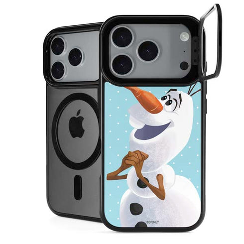 Disney Frozen Olaf Polka Dots iPhone 18 Pro Kickstand Case
