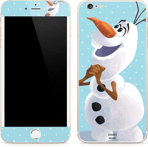 Disney Frozen Olaf Polka Dots iPhone 6/6s Plus Skin
