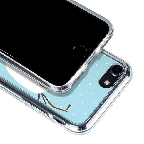 Disney Frozen Olaf Polka Dots iPhone SE (2nd & 3rd Gen) Clear Case