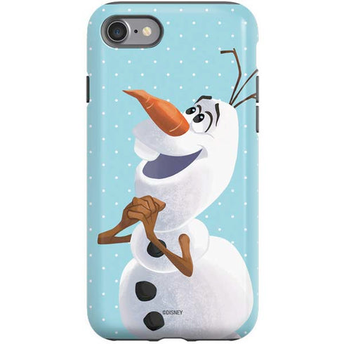 Disney Frozen Olaf Polka Dots iPhone SE (2nd & 3rd Gen) Pro Case