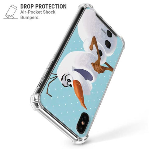 Disney Frozen Olaf Polka Dots iPhone X/XS Clear Case