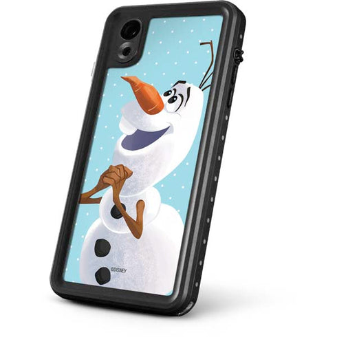 Disney Frozen Olaf Polka Dots iPhone XR Waterproof Case