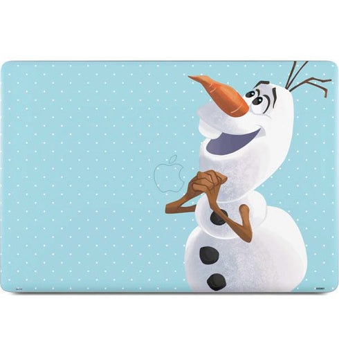 Disney Frozen Olaf Polka Dots MacBook Skins