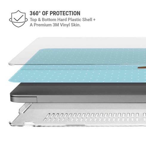 Disney Frozen Olaf Polka Dots MacBook Pro 16in (2021-25) Case plus Skin