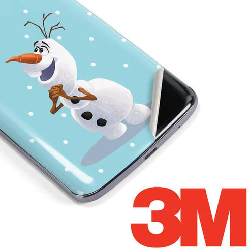 Disney Frozen Olaf Polka Dots Moto E5 Plus Skin