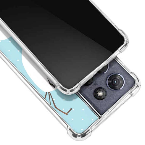 Disney Frozen Olaf Polka Dots Moto G 5G (2025) Clear Case