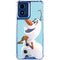 Disney Frozen Olaf Polka Dots Moto G Play 4G (2024) Clear Case
