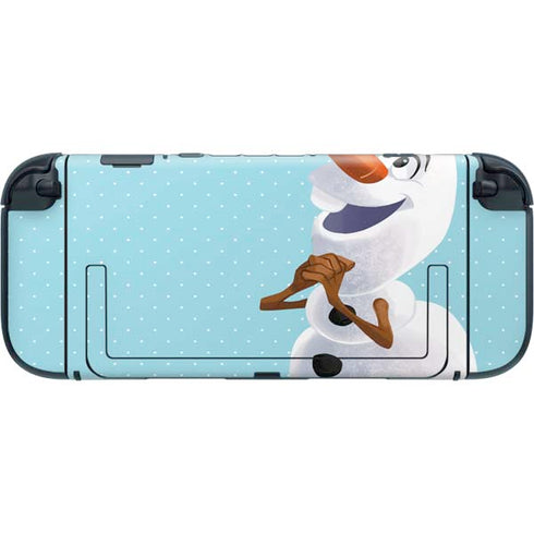 Disney Frozen Olaf Polka Dots Nintendo Switch 2 (2025) with Joy-Con Skin