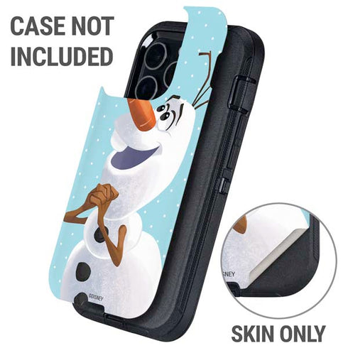 Disney Frozen Olaf Polka Dots Otterbox Defender iPhone Skin