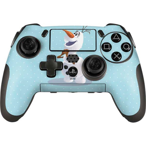Disney Frozen Olaf Polka Dots PlayStation Scuf Vantage 2 Controller Skin