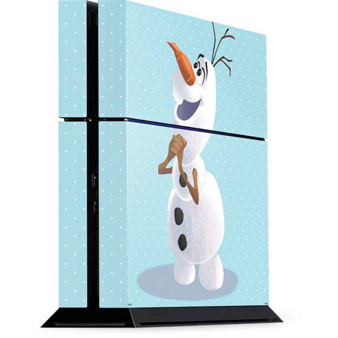 Disney Frozen Olaf Polka Dots PS4 Console Skin