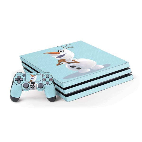 Disney Frozen Olaf Polka Dots PlayStation PS4 Skins