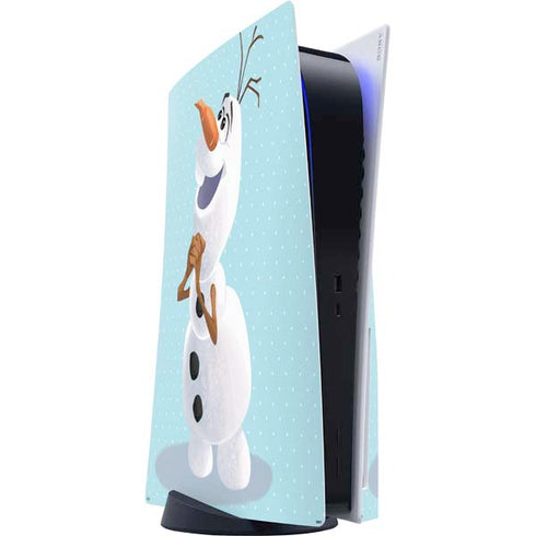 Disney Frozen Olaf Polka Dots PS5 Console Skin