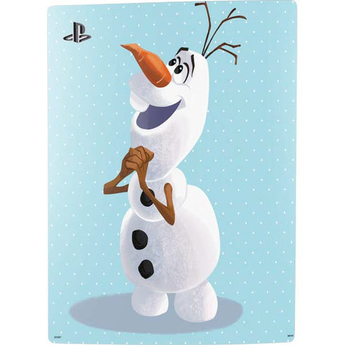 Disney Frozen Olaf Polka Dots PS5 Digital Edition Console Skin