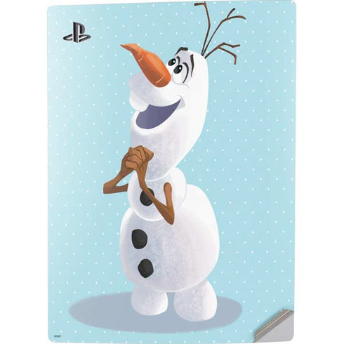 Disney Frozen Olaf Polka Dots PS5 Digital Edition Console Skin