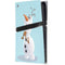Disney Frozen Olaf Polka Dots PS5 Pro Console Skin