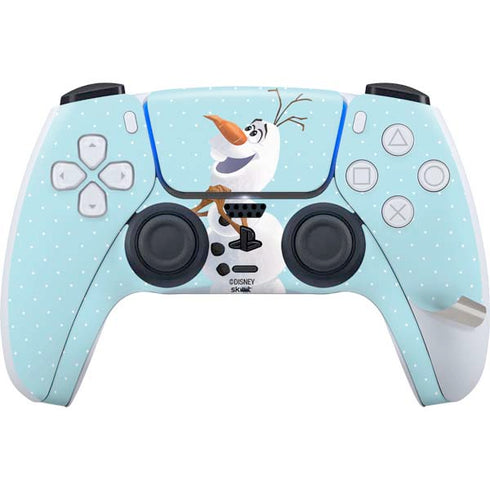 Disney Frozen Olaf Polka Dots PS5 Pro Disk Bundle Skin