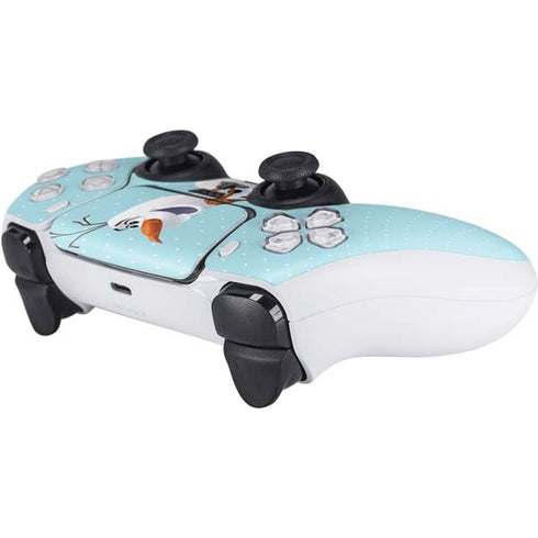 Disney Frozen Olaf Polka Dots PS5 Controller Skin