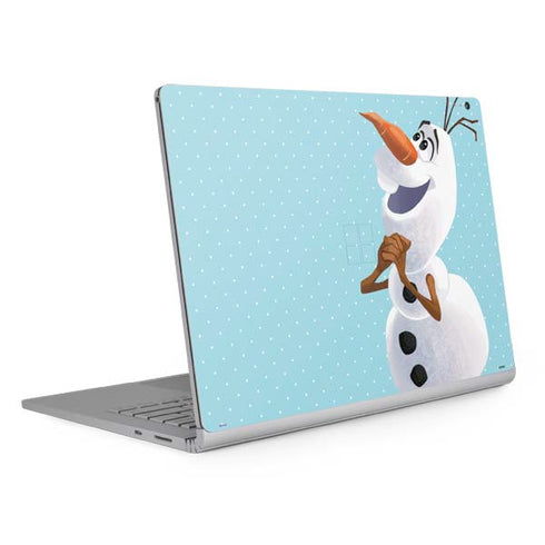 Disney Frozen Olaf Polka Dots Surface Book 2 13.5in Skin